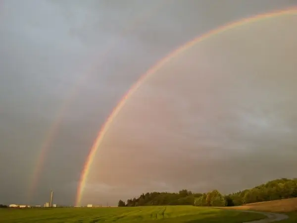 double rainbow rainbow natuschauspiel