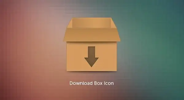 Download Box Icon