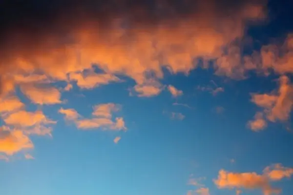 dramatic sunset sky 