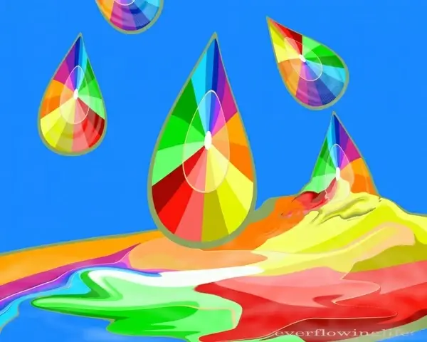 drops of color