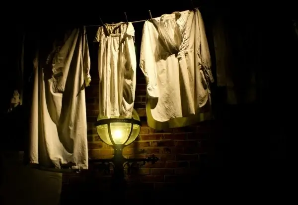 drying the laundry