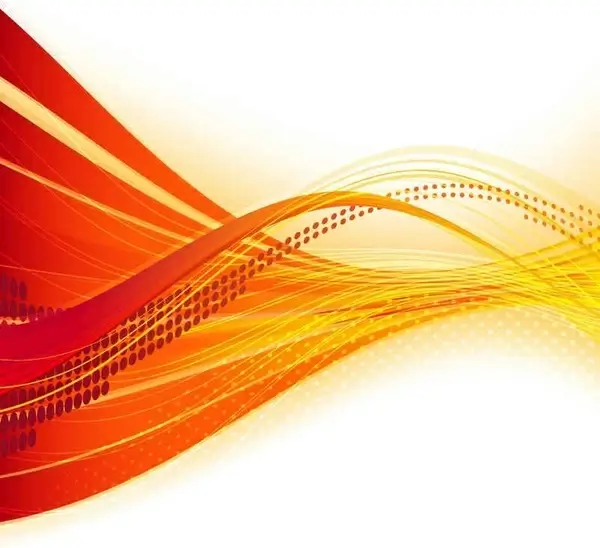 Dynamic flow line vector background