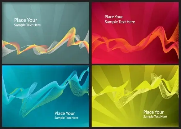dynamic lines background vector