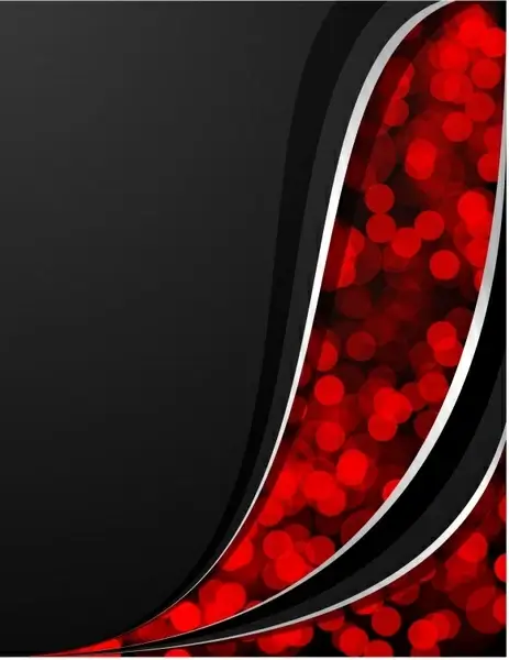 decorative abstract background modern bokeh black red decor