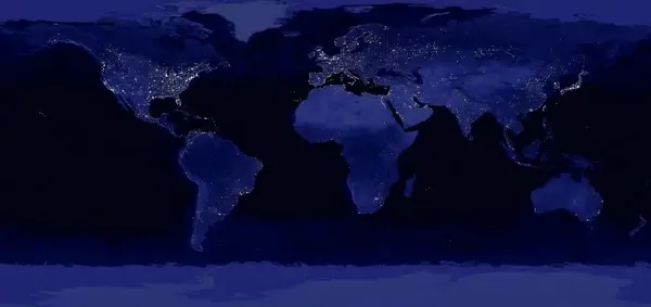 earth world lighting
