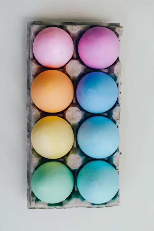 Easter backdrop picture eggs tray elegance closeup Photos in .jpg ...