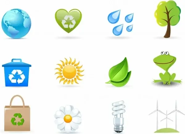 Eco Friendly icons
