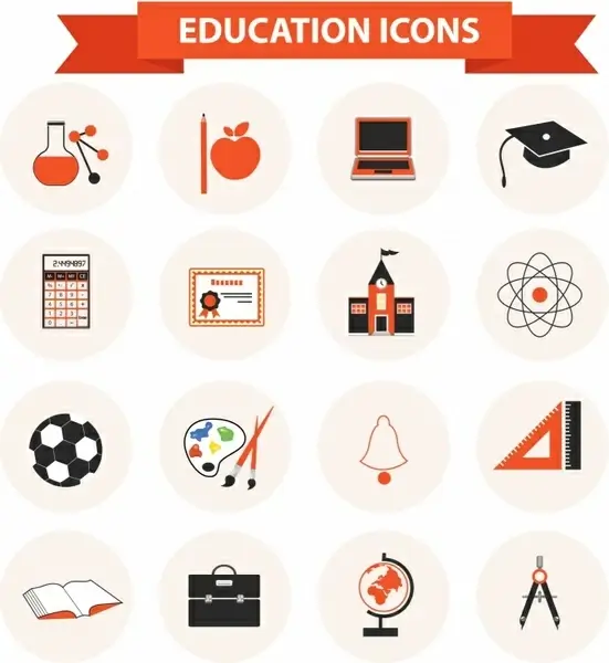 Education icons 