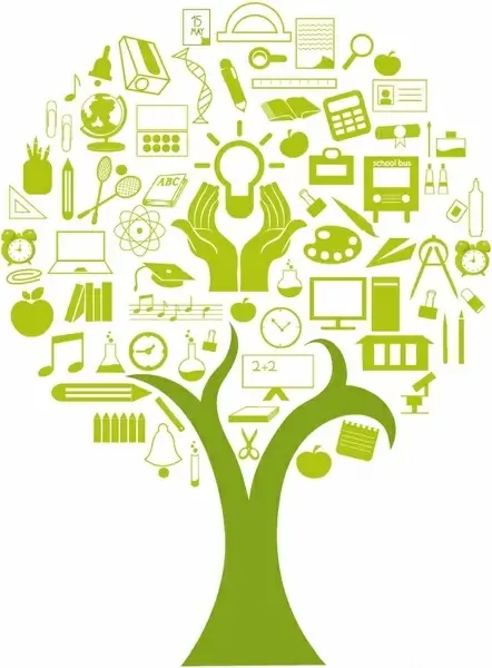Education Tree Concept
