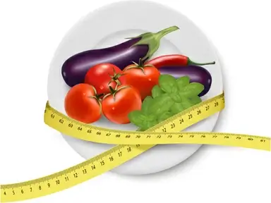 eggplant and chili with tomato vector graphics