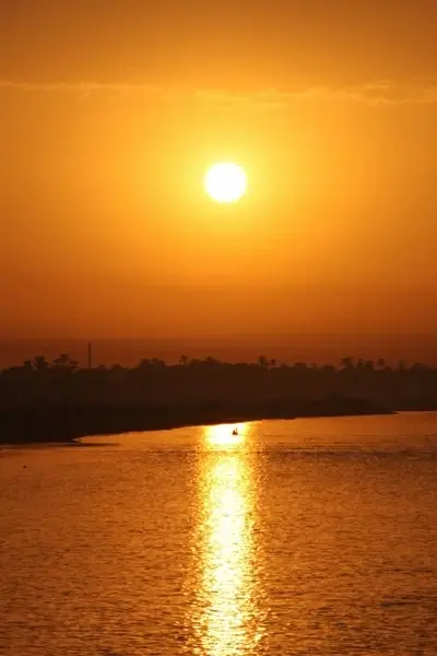 egypt sunset nil