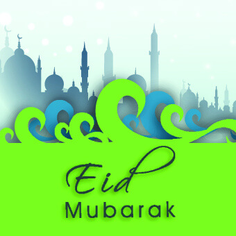 eid mubarak style background