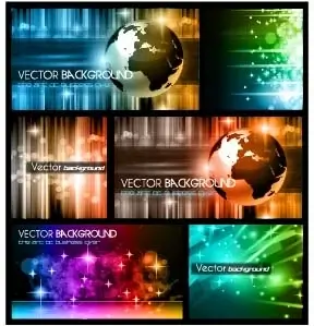 elements of13 theme backgrounds vector