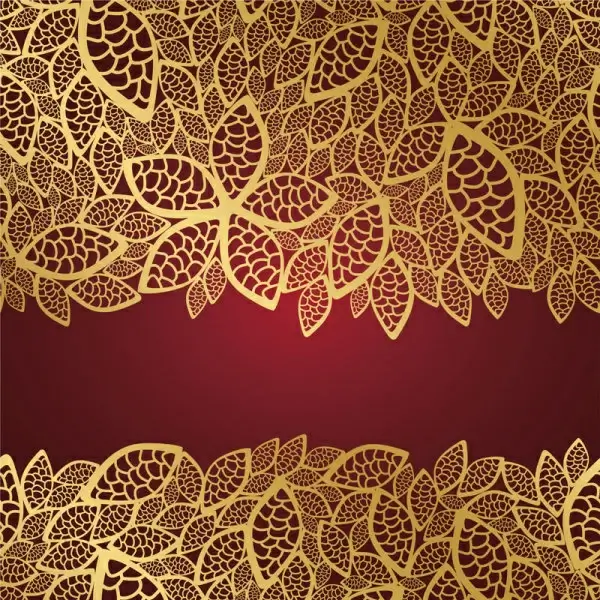 elements of ornate decorative pattern art vector set