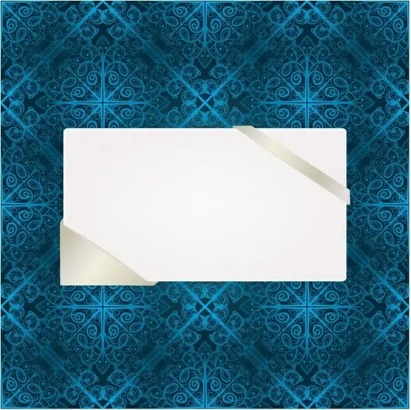 card cover template elegant contrast repeating symmetric shapes