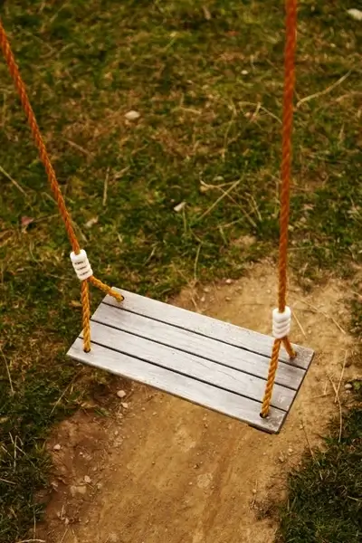 empty swing