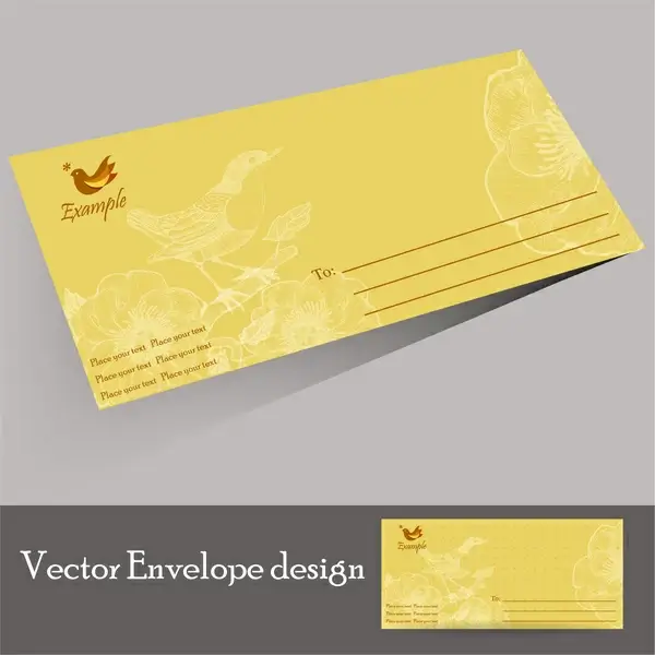 envelope design templates