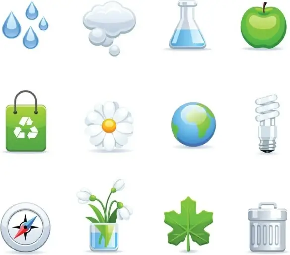 environmental icon vector