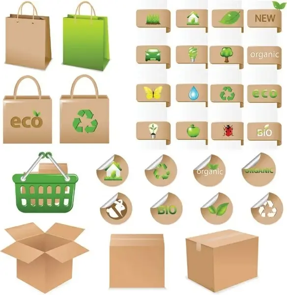 environmental theme icon vector