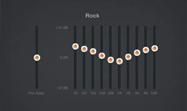 Equalizer UI