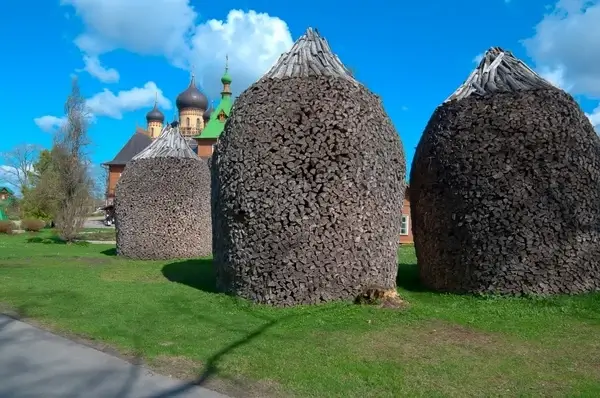 estonia monastery firewood