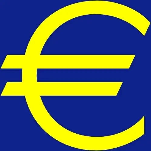 Euro Symbol clip art