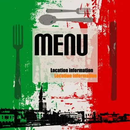 europe style cover menus design vector set