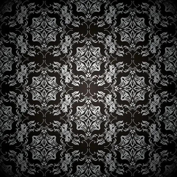 traditional pattern template elegant dark symmetric decor
