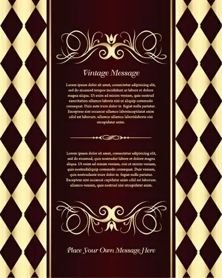 decorative pattern background elegant luxury european symmetric decor