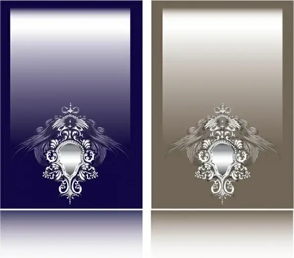 decorative background classical elegant symmetric decor