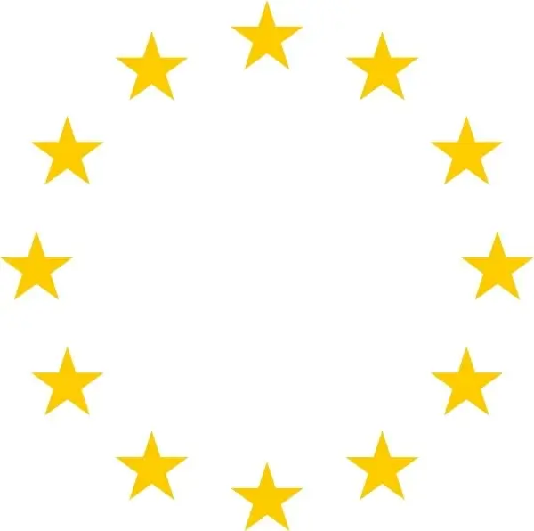 European Stars clip art