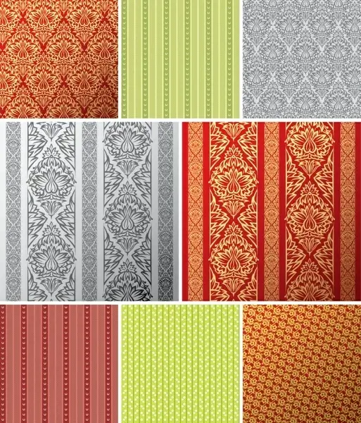 traditional pattern templates elegant repeating symmetric flat decor