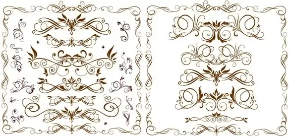 europeanstyle lace pattern vector fashion