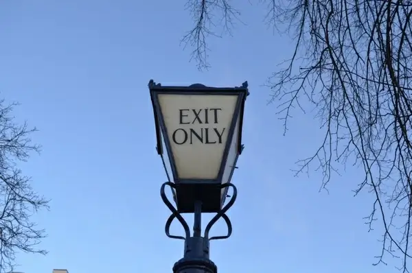 exit only