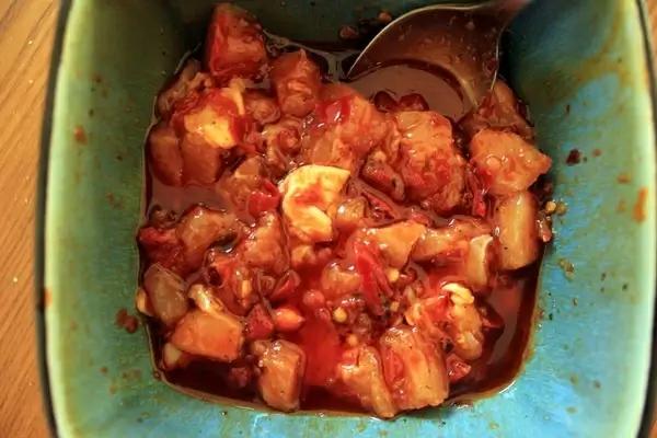 extremely spicy chicken