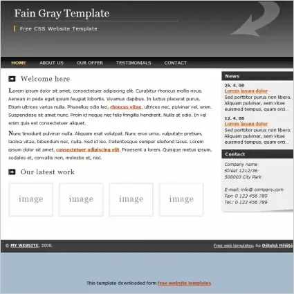 Fain Gray Template 