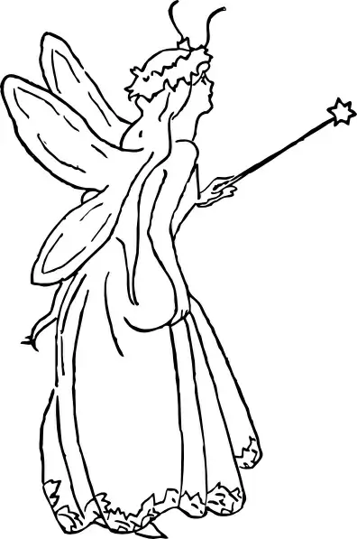 Fairy Queen clip art