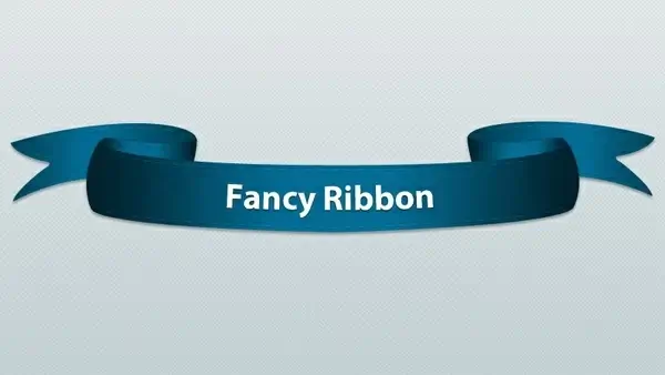 Fancy Ribbon PSD
