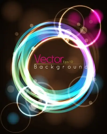 fashion halo dynamic background 02 vector