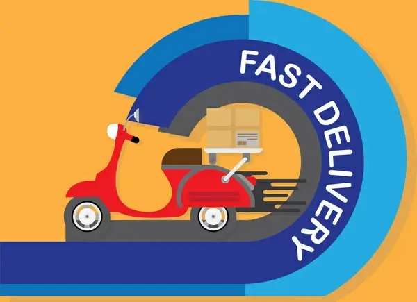 fast delivery design concept