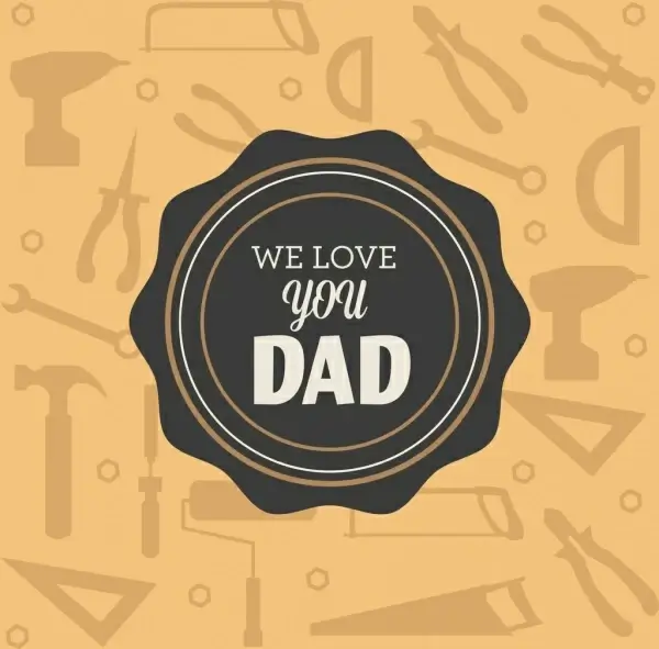 father day backdrop seal decoration vignette tools backdrop