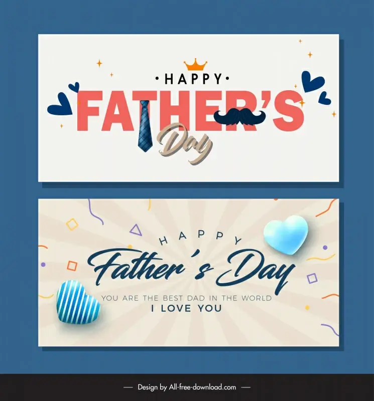 fathers day card templates elegant dynamic