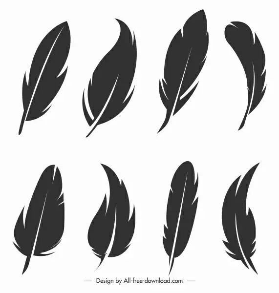 feather icons black white handdrawn sketch