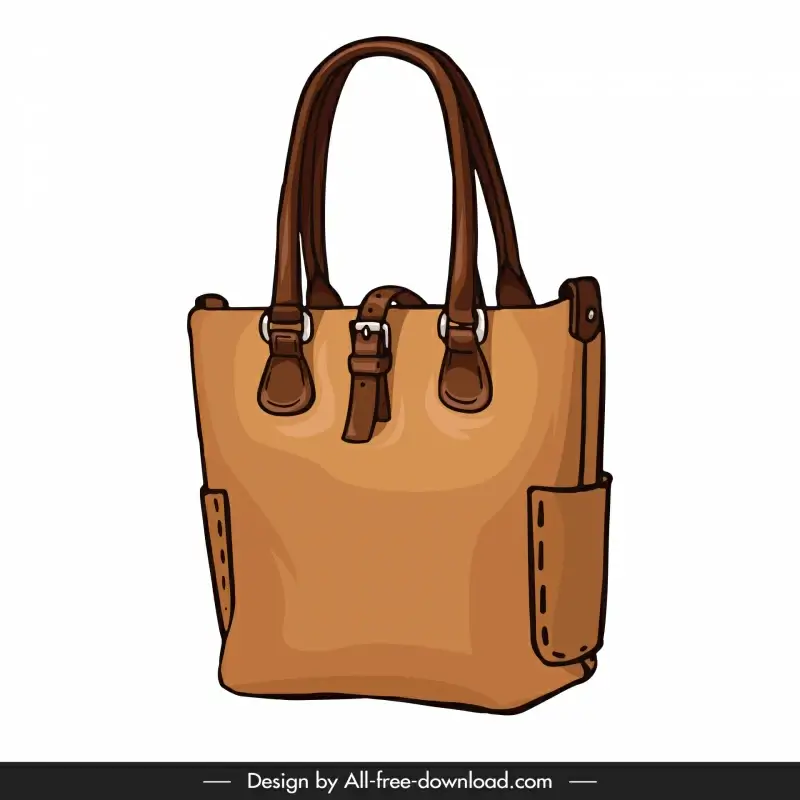 female handbag  template classic elegance 