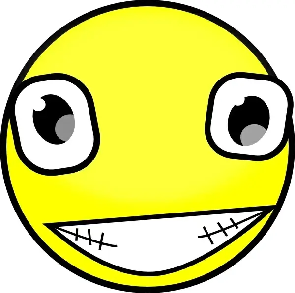 Feraliminal Creepy Buddy Icon clip art