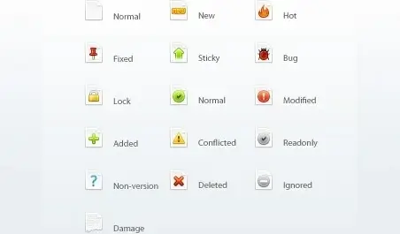 File Status Icons icons pack