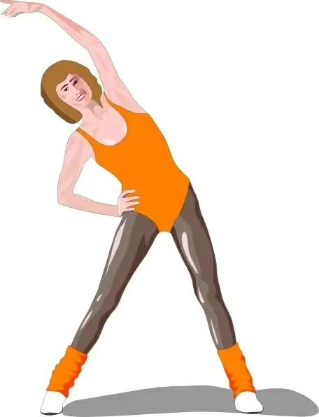 Fitness Exercise clip art