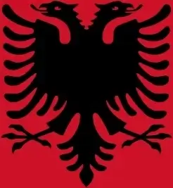 Flag Of Albania clip art