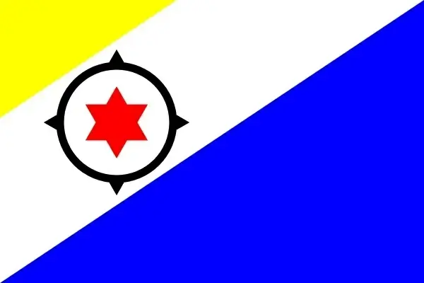 Flag Of Bonaire clip art
