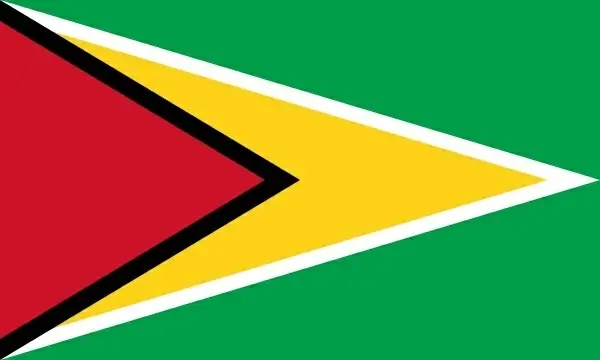 Flag Of Guyana clip art